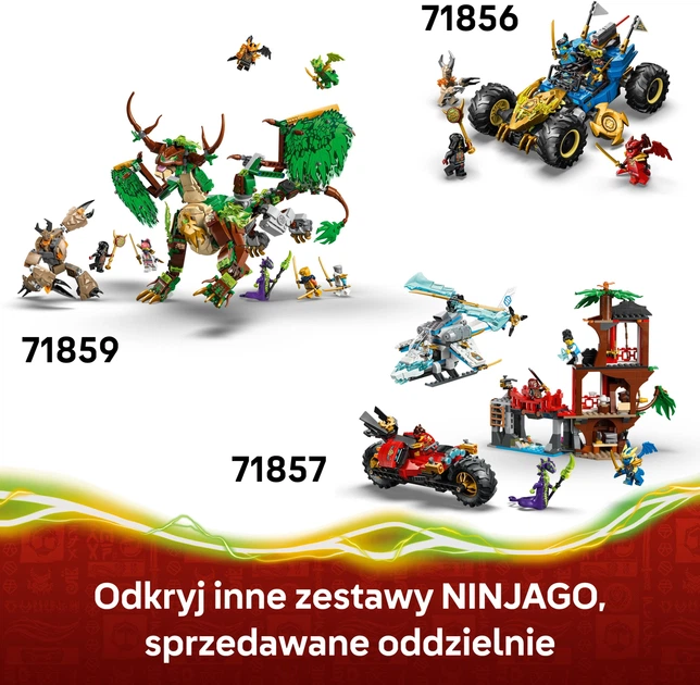 Zestaw klocków LEGO Ninjago Smok-mech Kaia — zestaw bitewny 85 elementów (71851) - obraz 8