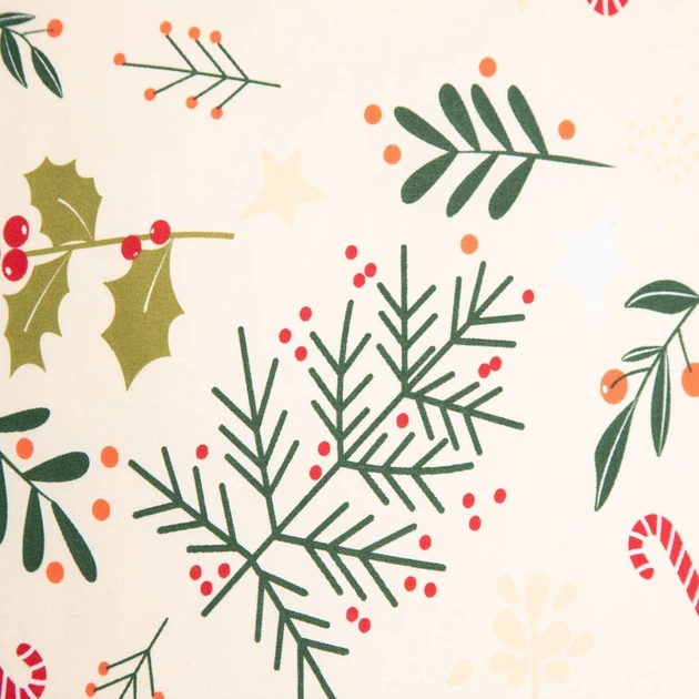 Komplet pościeli Homla Godis Poszewka na kołdrę 200 x 220 cm + 2 poszewki na poduszki 70 x 80 cm ze świątecznym wzorem Wielokolorowy (5904183858562) - obraz 3