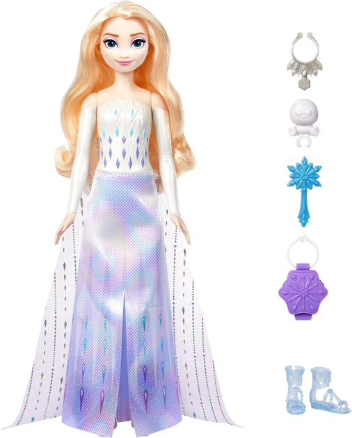 Холодне серце Лялька Ельза базова Хасбро Disney Frozen Elsa HTG25 - зображення 8