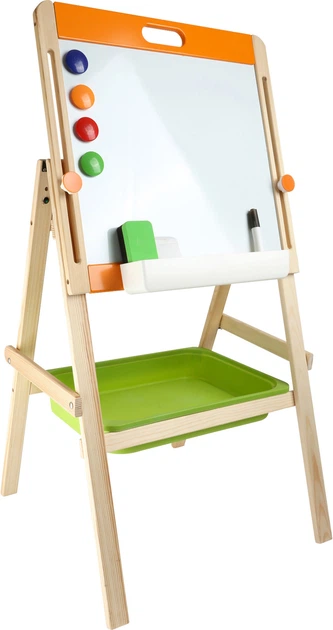 Tablica do rysowania Small Foot Drewniana kredowa i magnetyczna 7 elementów (4020972104366) - obraz 2