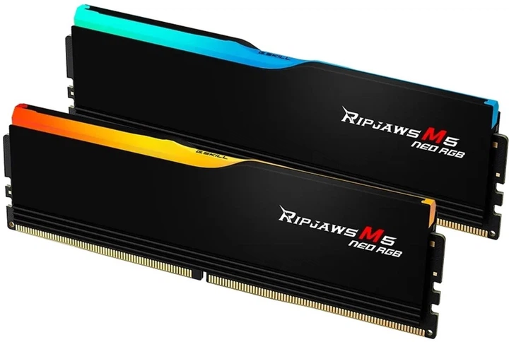 Оперативна пам'ять G.Skill Ripjaws M5 Neo RGB Dual-Kit 32GB DDR5-6000 Intel XMP 3.0 Black (F5-6000J2836G16GX2-RM5RK) - зображення 3