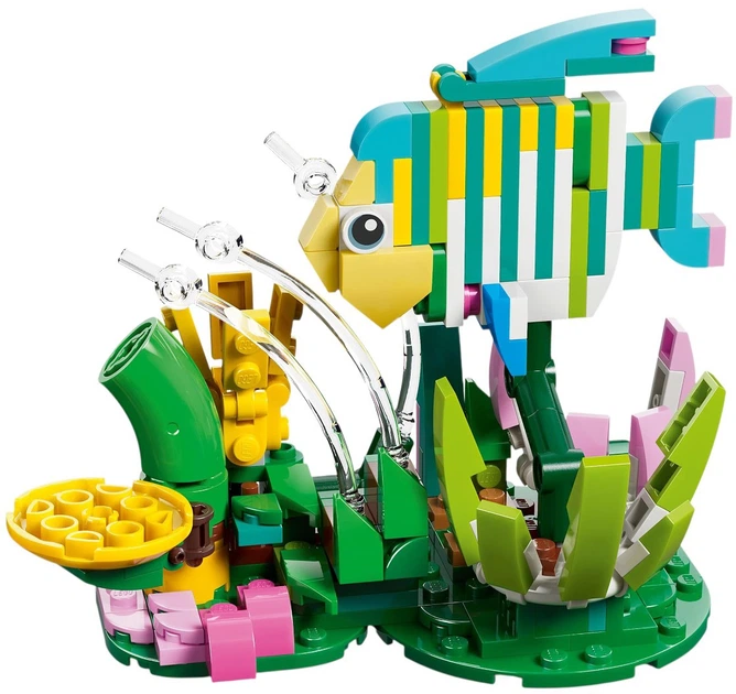 Zestaw klocków LEGO Creator Dzikie zwierzęta: kolorowy koliber 312 elementów (31384) - obraz 3