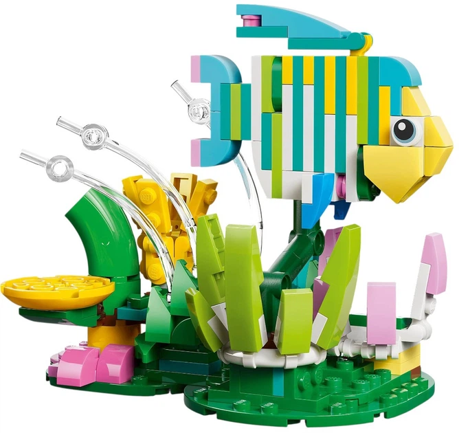 Zestaw klocków LEGO Creator Dzikie zwierzęta: kolorowy koliber 312 elementów (31384) - obraz 5