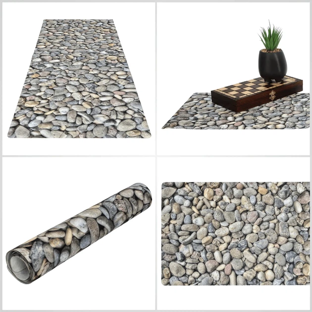 Килимок на стіл Kadax Agello K2181 камінці 95 x 33 см (5903699411957) - зображення 3