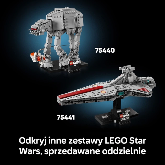 Zestaw klocków LEGO Star Wars AT-AT 525 elementów (75440) - obraz 8