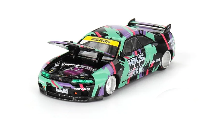 Машинка Premium Kaido House x MiNI GT Nissan Skyline GT-R (R33