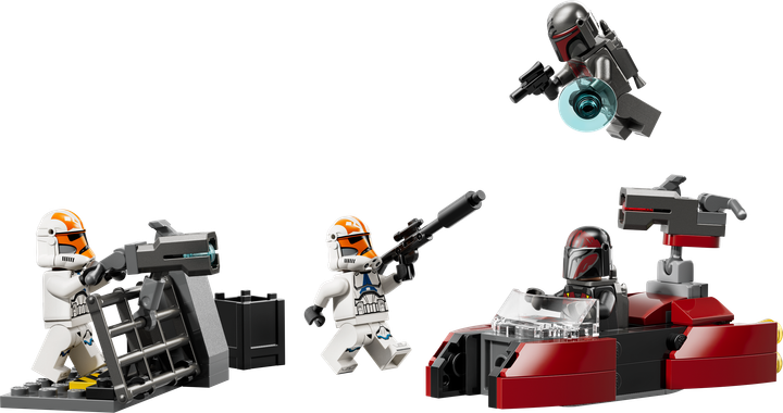 Zestaw klocków LEGO Star Wars Oblężenie Mandalory — zestaw bitewny 116 elementów (75449) - obraz 2