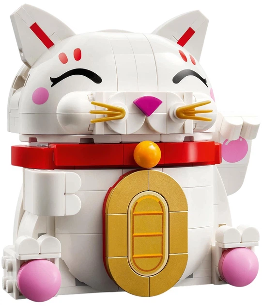 Zestaw klocków LEGO Icons Japoński kot szczęścia 280 elementów (40813) - obraz 2