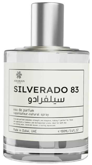 Парфумована вода унісекс Amaran Silverado 83 100 мл (6294019025268) - зображення 1