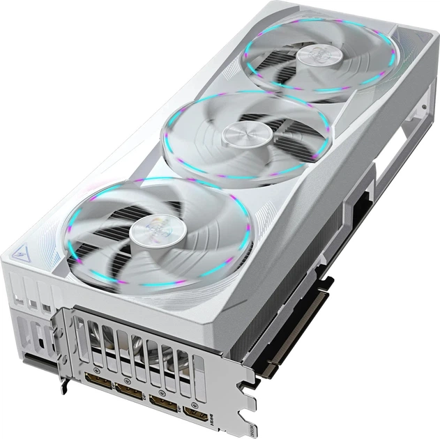 Відеокарта Gigabyte PCI-Ex GeForce RTX 5090 Aorus Stealth ICE 32GB GDDR7 (512bit) (2655/28000) (HDMI, 3 x DisplayPort) (GV-N5090AORUSST ICE-32GD) - зображення 5