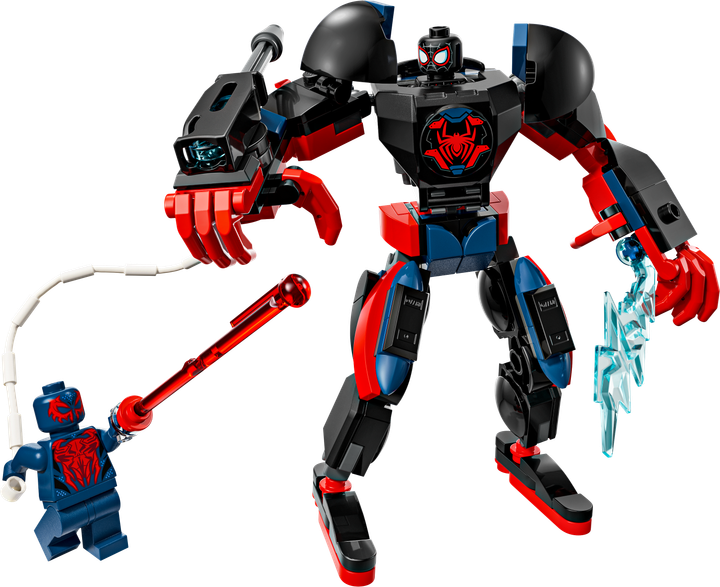 Конструктор LEGO Super Heroes Marvel Робот Майлза Моралеза vs. Людина-павук 2099 135 елементів (76337) - зображення 2