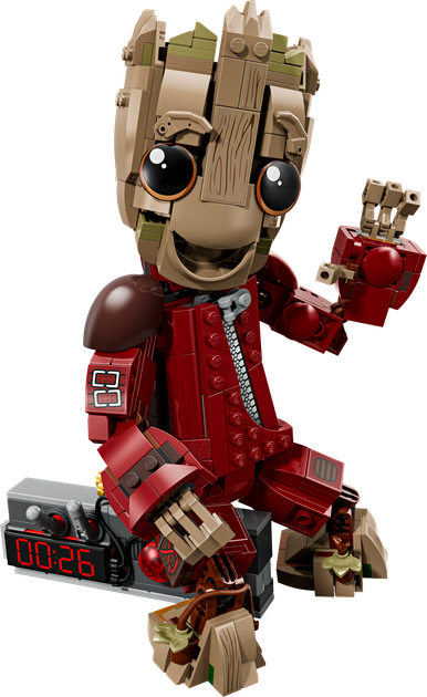 Zestaw klocków LEGO Super Heroes Marvel Groot w stroju Ravagera 604 elementy (76341) - obraz 2
