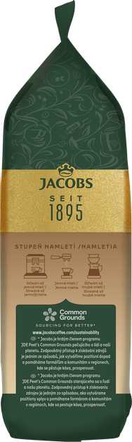 Кофе в зернах Jacobs Velvet Gold Crema 1000 г (8711000562895) - изображение 3
