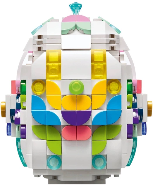 Zestaw klocków LEGO Icons Dekoracyjna pisanka 386 elementów (40816) - obraz 5