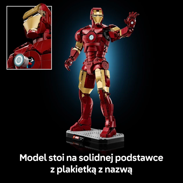 Конструктор LEGO Super Heroes Marvel Залізна Людина в броні Mark 3. Колекційний набір 1297 елементів (76344) - зображення 7