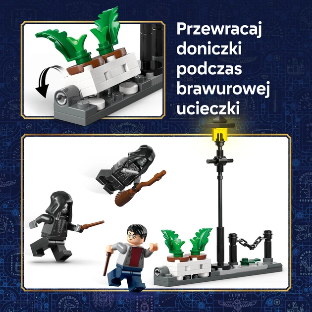 Zestaw klocków LEGO Harry Potter Ucieczka Hagrida i Harry’ego z Privet Drive 124 elementy (76459) - obraz 6