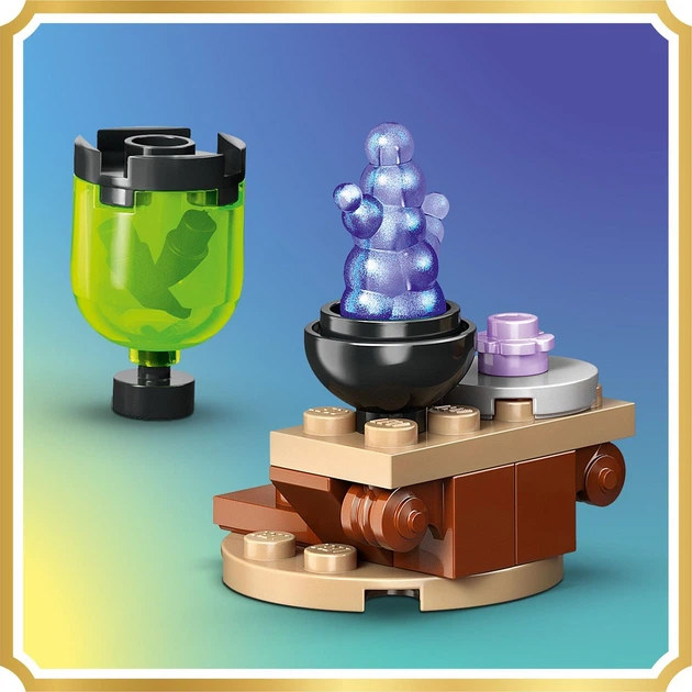 Zestaw klocków LEGO Harry Potter Kociołek: Sekretna sala zajęć z eliksirów 652 elementy (76464) - obraz 6