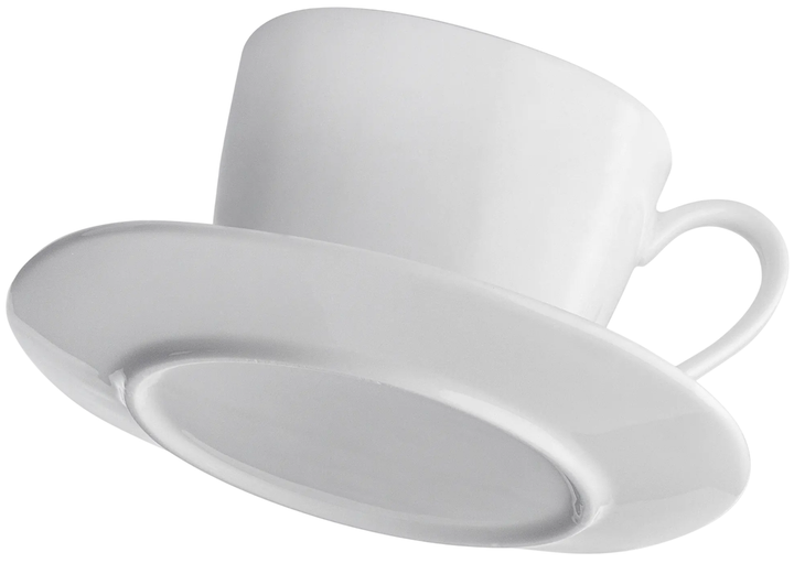 Zestaw filiżanek ze spodkiem Kadax Fraisse 2 szt x 250 ml (5906638301029) - obraz 5