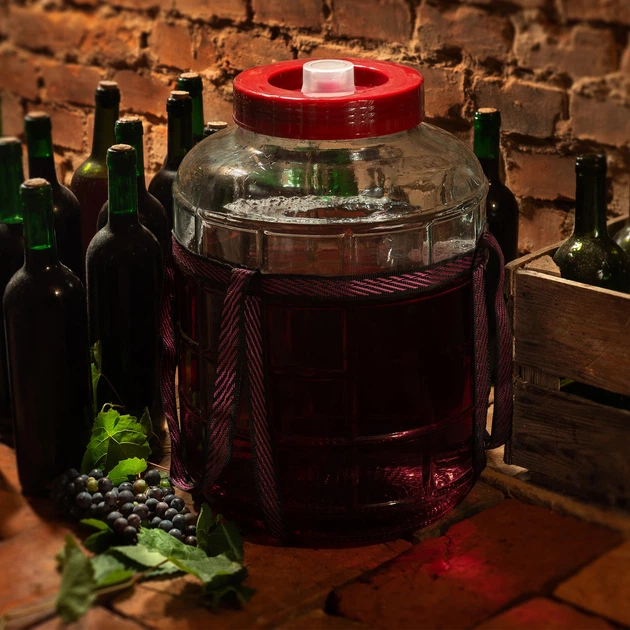 Słój szklany Kadax Fenis uniwersalny z zakrętką 18 l (5903699405901) - obraz 7