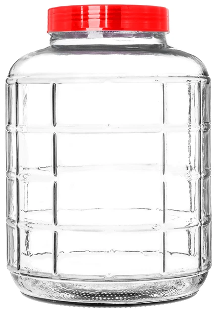 Słój szklany Kadax Fenis uniwersalny z zakrętką 8 l (5903699405871) - obraz 1