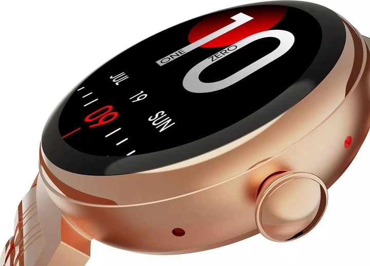 Smartwatch HiFuture Aura Różowo-Złoty (6972576181190) - obraz 6