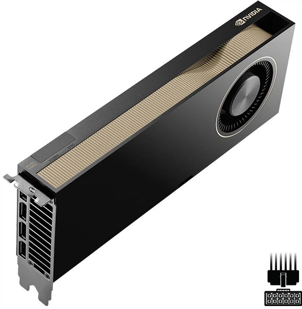 Karta graficzna PNY PCI-Ex NVIDIA RTX PRO 6000 Blackwell Max-Q Workstation Edition 96GB GDDR7 (512 bit) (2288/28000) (4 x DisplayPort) (VCNRTXPRO6000MQ-PB) - obraz 3