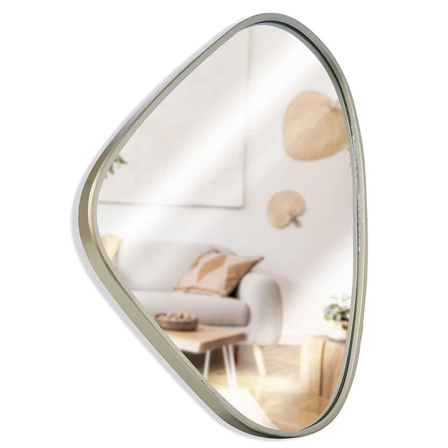 Настінне дзеркало Vilde 569722 28 x 40 см Золотий (8720573473118) - зображення 4