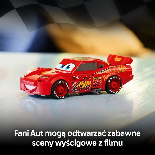 Zestaw klocków LEGO Speed Champions Zygzak McQueen 270 elementów (77255) - obraz 4