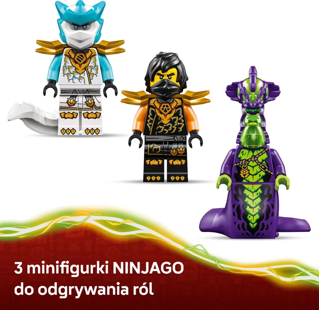 Конструктор LEGO Ninjago Робот Коула для місії і Дракон Зейн 364