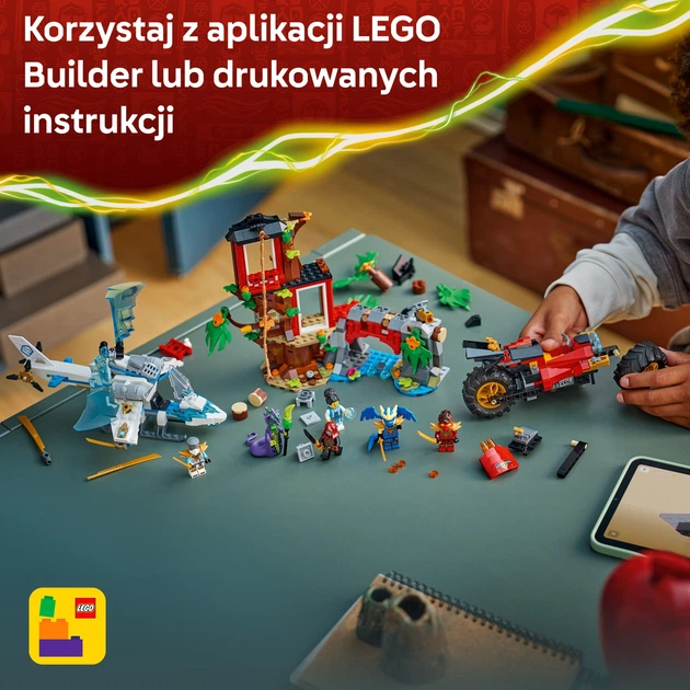 Конструктор LEGO Ninjago Битва техники ниндзя у домика на дереве