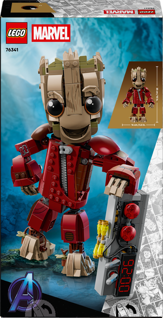 Конструктор LEGO Super Heroes Marvel Грут в комбинезоне Опустошителя 604 элемента (76341) - Фото 9 Конструктор LEGO Super Heroes Marvel Грут в комбинезоне Опустошителя 604 элемента (76341) - изображение 9