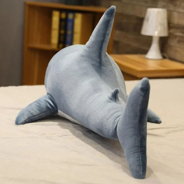 Мягкая игрушка акула подушка обнимашка 60см shark doll - Фото 4 Мягкая игрушка акула подушка обнимашка 60см shark doll - изображение 4