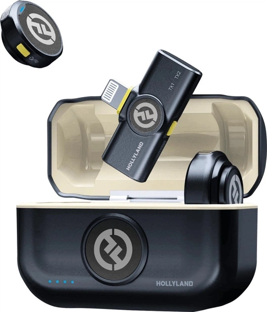 Бездротовий петличний мікрофон Hollyland Lark M2 Lightning Wireless Lavalier (6976068112655) - зображення 2