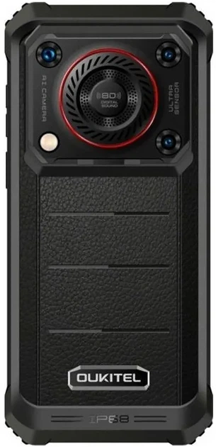 Smartfon Oukitel WP36 8/128GB Black (WP36-BK/CHOUT/OL) - obraz 3