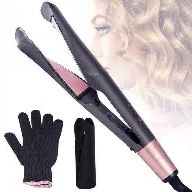 Стайлер плойка для волос Curl Straight 2в1 спиральный выпрямитель HDSYR_799 - изображение 10