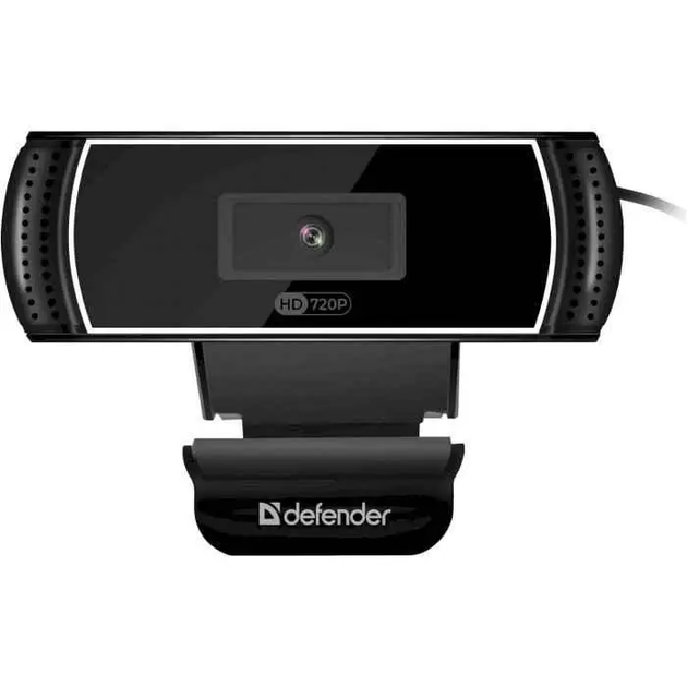 Веб-камера Defender G-lens pro version 2597 HD720 2Mp черная для видеосвязи с микрофоном и кнопкой съемки (IS-OP_22-G) - изображение 3