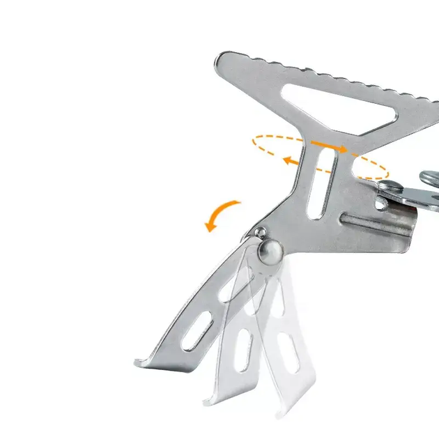 Газовая горелка Naturehike NH21RJ009 3000W Серый (1800957307) - Фото 3 Газовая горелка Naturehike NH21RJ009 3000W Серый (1800957307) - изображение 3