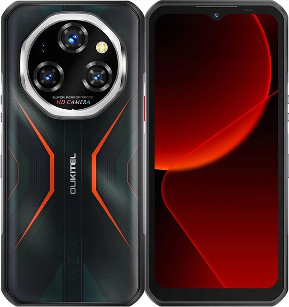 Smartfon Oukitel WP55 Pro 16/512GB Black-Orange (WP55Pro-OE/OL) - obraz 2