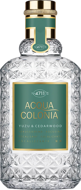 Woda kolońska unisex 4711 Acqua Colonia Yuzu & Cedarwood 100 ml (4011700749294) - obraz 1
