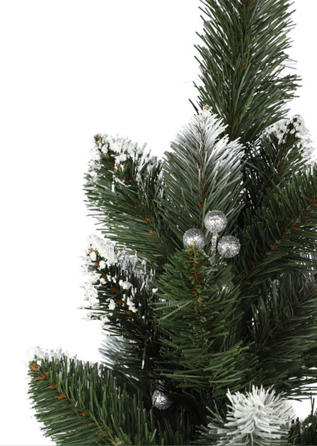 Сосна декоративна Kadax Mantua засніжена ПВХ 220 см K5555 (5903699446973) - зображення 3