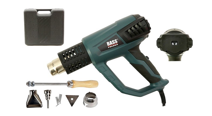 Opalarka Bass Polska do tworzyw sztucznych z dyszami 2000 W (5902067603499) - obraz 2