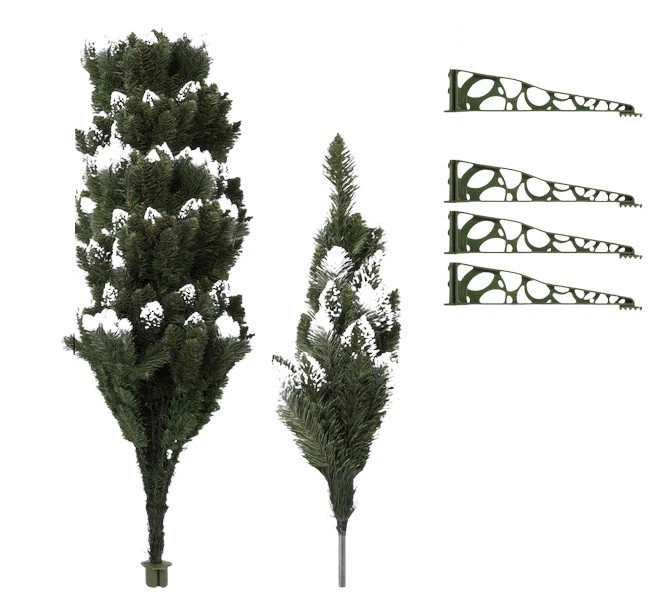 Сосна декоративна Kadax Mantua засніжена ПВХ 180 см K5554 (5903699446966) - зображення 8