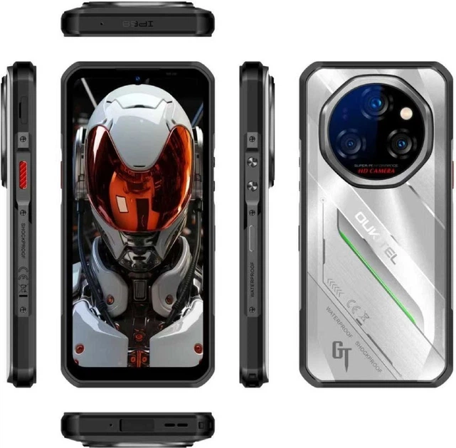 Smartfon Oukitel WP62 8/256GB Silver (WP62-SR/OL) - obraz 2