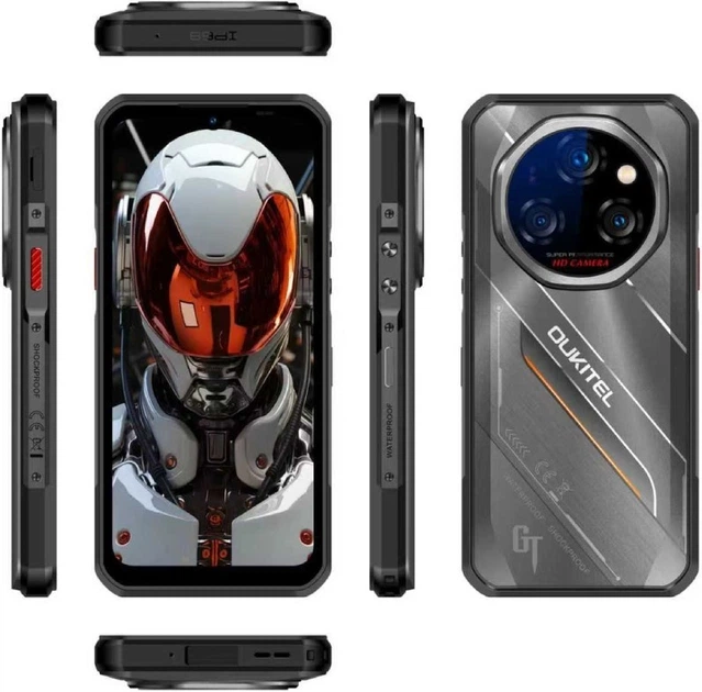 Smartfon Oukitel WP62 16/512GB Black (WP62-BK_V2/OL) - obraz 2