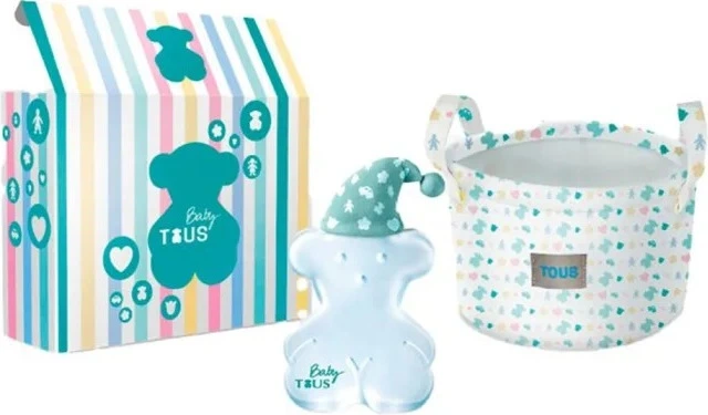 Zestaw dla dzieci Tous Baby Woda kolońska 100 ml + Koszyk łazienkowy (8436603332606) - obraz 1