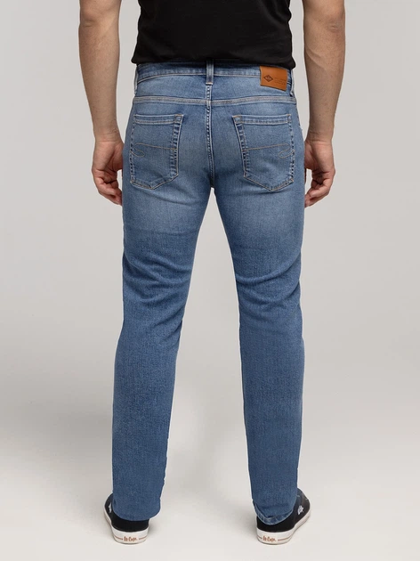 Jeansy slim Fit męskie Lee Cooper Norris-7270 W31L30 Niebieskie (5905991754299) - obraz 2