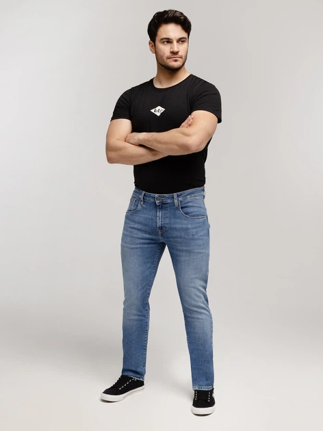 Jeansy slim Fit męskie Lee Cooper Norris-7270 W31L34 Niebieskie (5905991754312) - obraz 5