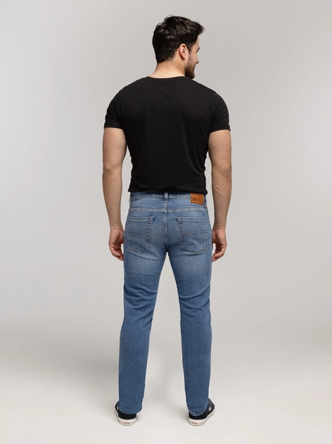 Jeansy slim Fit męskie Lee Cooper Norris-7270 W34L34 Niebieskie (5905991754404) - obraz 4