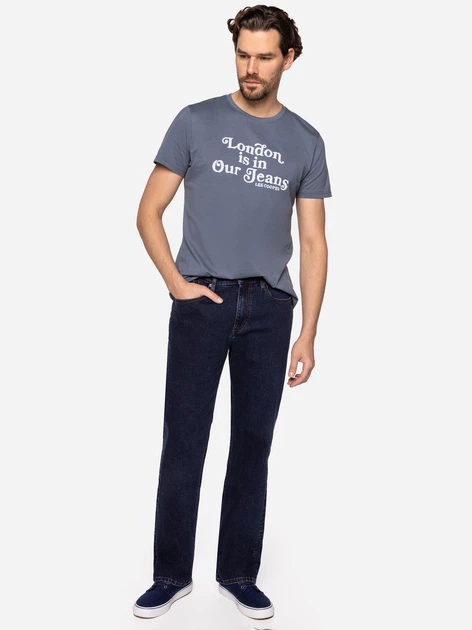 Jeansy regular Fit męskie Lee Cooper Lc118-Sevran W33L30 Granatowe (5905991755548) - obraz 3