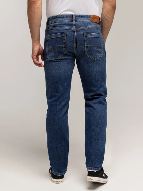 Jeansy slim Fit męskie Lee Cooper Norris-2424 W29L30 Granatowe (5905991756125) - obraz 2